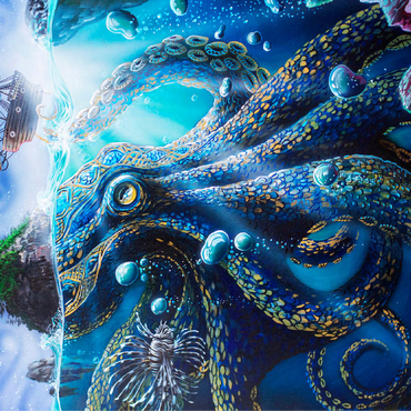 What Lies Beneath Kraken - Dakota Daetwiler 100 Jigsaw Puzzle 3D Modell