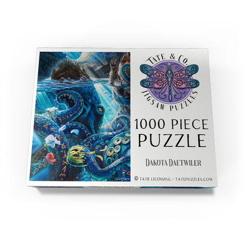The Wrath of What Lies Beneath Octopus - Dakota Daetwiler 1000 Jigsaw Puzzle box view3