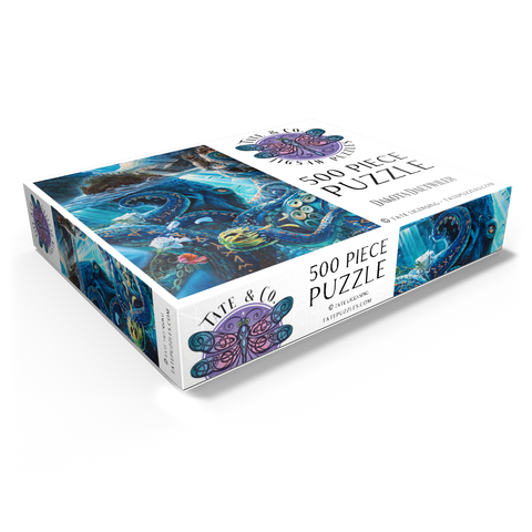 The Wrath of What Lies Beneath Octopus - Dakota Daetwiler 500 Jigsaw Puzzle box view1
