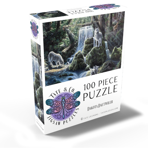 Spirits, Wolves, & Hidden Animals - Dakota Daetwiler 100 Jigsaw Puzzle box view2