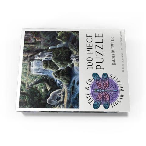 Spirits, Wolves, & Hidden Animals - Dakota Daetwiler 100 Jigsaw Puzzle box view3