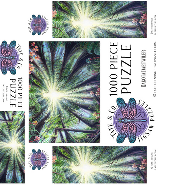 Phoenix Redwoods - Dakota Daetwiler 1000 Jigsaw Puzzle box 3D Modell