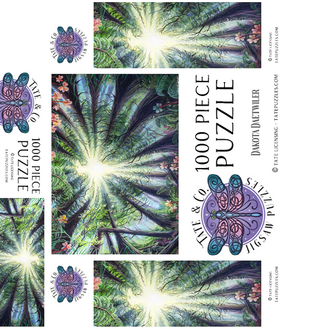 Phoenix Redwoods - Dakota Daetwiler 1000 Jigsaw Puzzle box 3D Modell