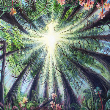 Phoenix Redwoods - Dakota Daetwiler 100 Jigsaw Puzzle 3D Modell