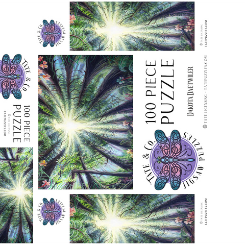 Phoenix Redwoods - Dakota Daetwiler 100 Jigsaw Puzzle box 3D Modell