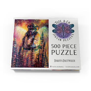 Hero Firefighter, first responders - Dakota Daetwiler 500 Jigsaw Puzzle box view3
