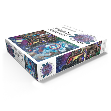 Hazel's Reading World - Dakota Daetwiler 500 Jigsaw Puzzle box view1