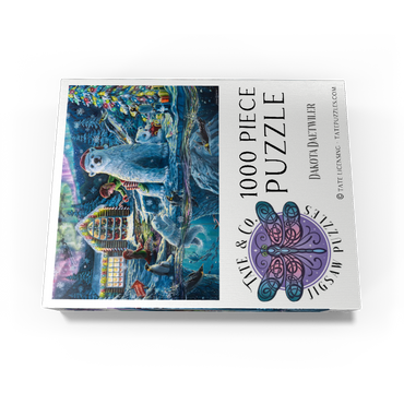 Christmas Eve at Santa's Workshop - Dakota Daetwiler 1000 Jigsaw Puzzle box view3