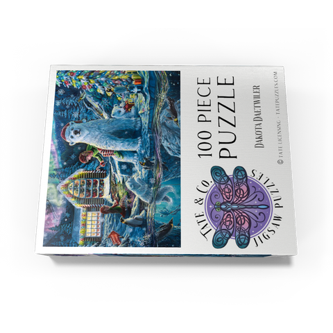 Christmas Eve at Santa's Workshop - Dakota Daetwiler 100 Jigsaw Puzzle box view3