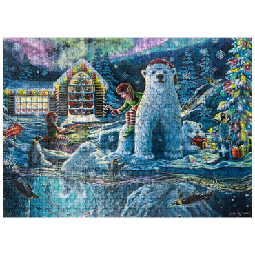 puzzleplate Christmas Eve at Santa's Workshop - Dakota Daetwiler 500 Jigsaw Puzzle
