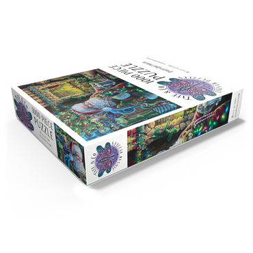 Christmas Mischief, Santa and elves - Dakota Daetwiler 1000 Jigsaw Puzzle box view1