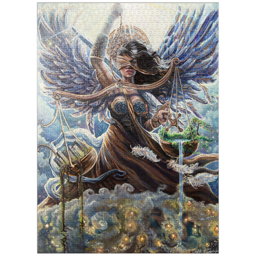 puzzleplate Angel of Justice, Earth day - Dakota Daetwiler 1000 Jigsaw Puzzle