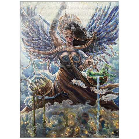 puzzleplate Angel of Justice, Earth day - Dakota Daetwiler 1000 Jigsaw Puzzle