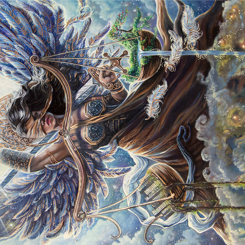 Angel of Justice, Earth day - Dakota Daetwiler 1000 Jigsaw Puzzle 3D Modell