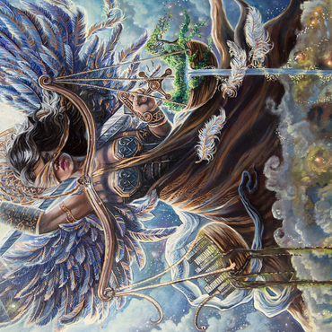 Angel of Justice, Earth day - Dakota Daetwiler 500 Jigsaw Puzzle 3D Modell