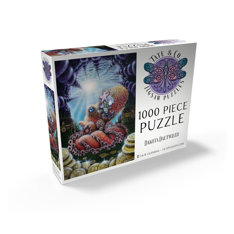 Agora Octopus Treasure - Dakota Daetwiler 1000 Jigsaw Puzzle box view2