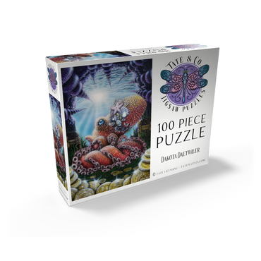 Agora Octopus Treasure - Dakota Daetwiler 100 Jigsaw Puzzle box view2