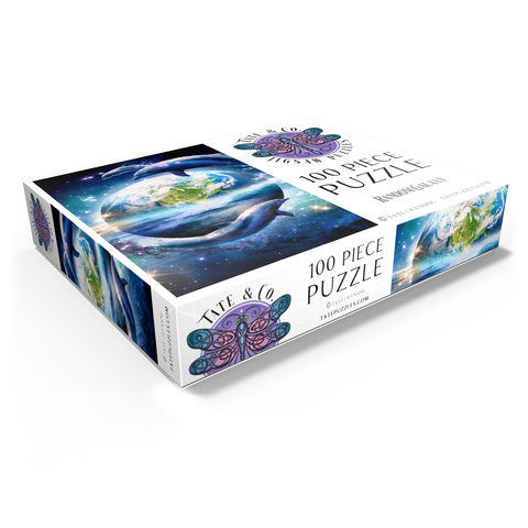 Star Dolphin from the Deep Space Seas - Random Galaxy 100 Jigsaw Puzzle box view1