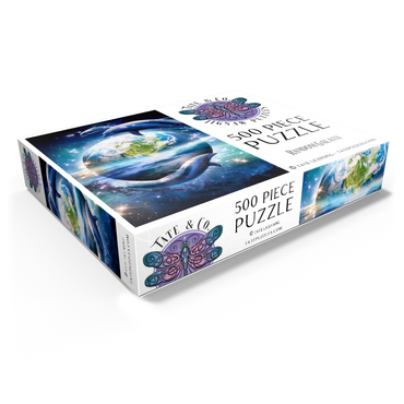 Star Dolphin from the Deep Space Seas - Random Galaxy 500 Jigsaw Puzzle box view1