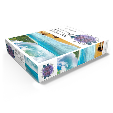 Beach Vacation Paradise Getaway - Random Galaxy 100 Jigsaw Puzzle box view1