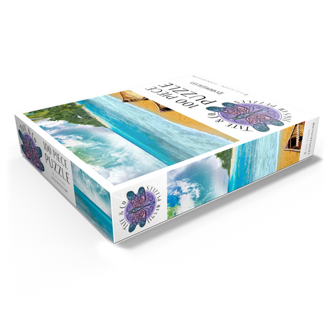 Beach Vacation Paradise Getaway - Random Galaxy 100 Jigsaw Puzzle box view1
