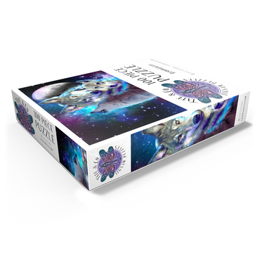 Interstellar Wolf Pack of the Cosmic Skies - Random Galaxy 100 Jigsaw Puzzle box view1