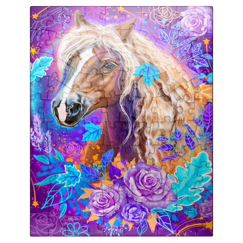 puzzleplate Horse Animal Spirit - Sheena Pike 100 Jigsaw Puzzle
