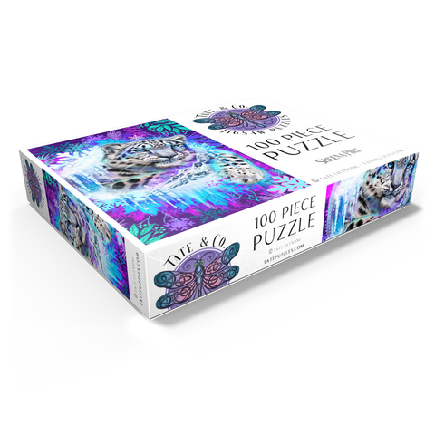 Snow Leopard Animal Spirit - Sheena Pike 100 Jigsaw Puzzle box view1