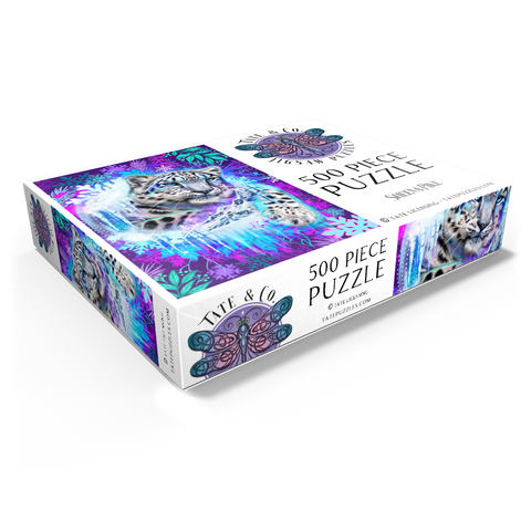 Snow Leopard Animal Spirit - Sheena Pike 500 Jigsaw Puzzle box view1