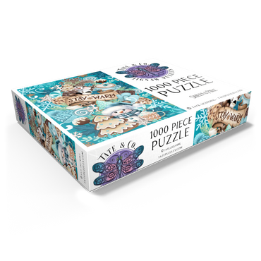 Sweet Snowman Christmas Stack - Sheena Pike 1000 Jigsaw Puzzle box view1