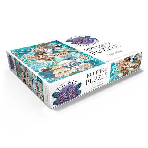 Sweet Snowman Christmas Stack - Sheena Pike 100 Jigsaw Puzzle box view1