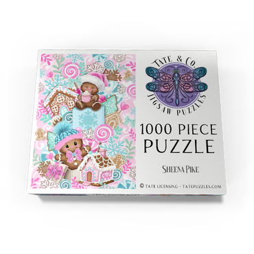 Sweet Gingerbread Christmas Stack - Sheena Pike 1000 Jigsaw Puzzle box view3