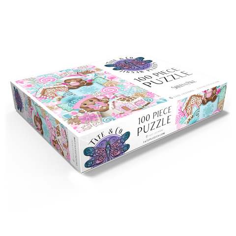 Sweet Gingerbread Christmas Stack - Sheena Pike 100 Jigsaw Puzzle box view1