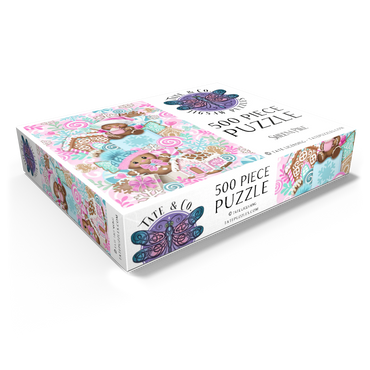 Sweet Gingerbread Christmas Stack - Sheena Pike 500 Jigsaw Puzzle box view1