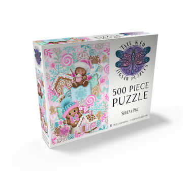 Sweet Gingerbread Christmas Stack - Sheena Pike 500 Jigsaw Puzzle box view2