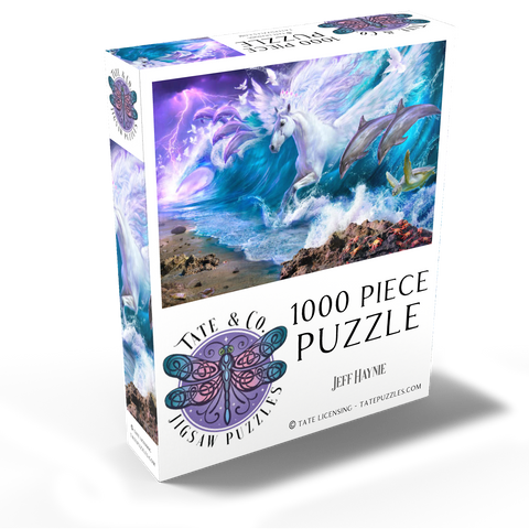 Strength and Grace Ocean Horse - Jeff Haynie 1000 Jigsaw Puzzle box view2