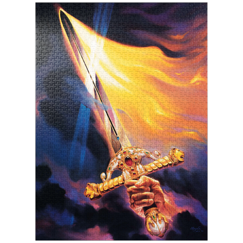 puzzleplate Sword of the Spirit Light of Truth - Jeff Haynie 1000 Jigsaw Puzzle