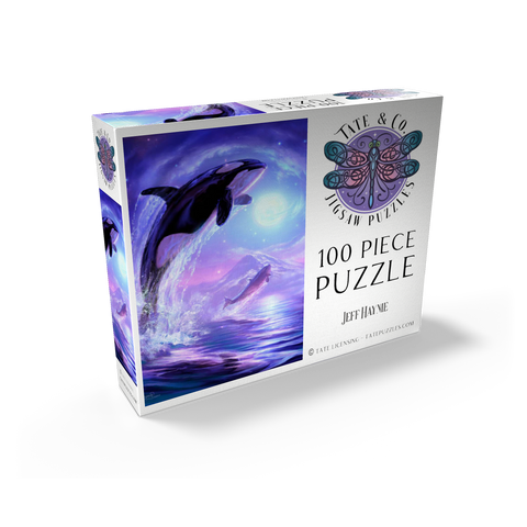 Orca Dreams - Jeff Haynie 100 Jigsaw Puzzle box view2