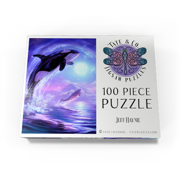 Orca Dreams - Jeff Haynie 100 Jigsaw Puzzle box view3