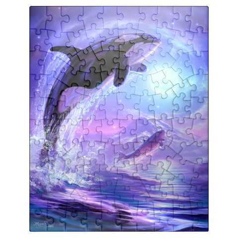 puzzleplate Orca Dreams - Jeff Haynie 100 Jigsaw Puzzle