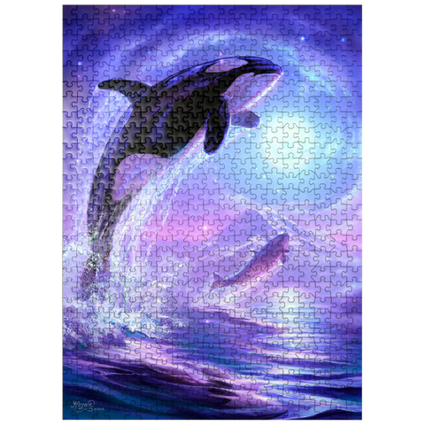 puzzleplate Orca Dreams - Jeff Haynie 500 Jigsaw Puzzle