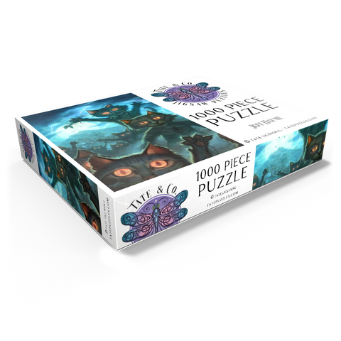 Zombie Cats - Jeff Haynie 1000 Jigsaw Puzzle box view1