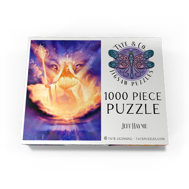 Lion Of Judah Jesus - Jeff Haynie 1000 Jigsaw Puzzle box view3