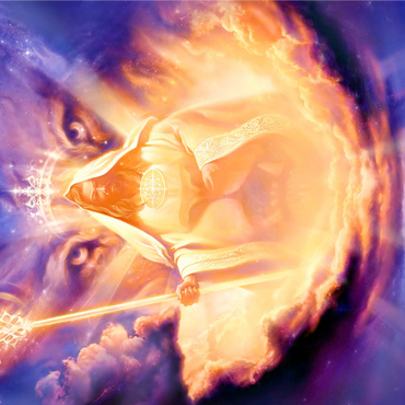 Lion Of Judah Jesus - Jeff Haynie 1000 Jigsaw Puzzle 3D Modell