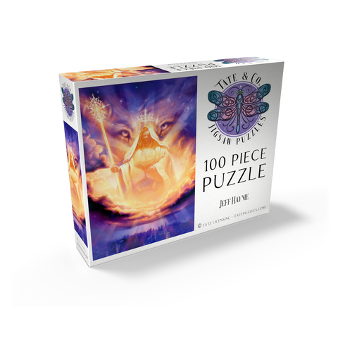 Lion Of Judah Jesus - Jeff Haynie 100 Jigsaw Puzzle box view2