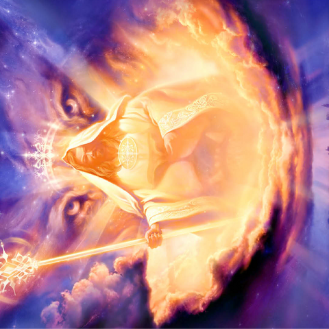 Lion Of Judah Jesus - Jeff Haynie 100 Jigsaw Puzzle 3D Modell