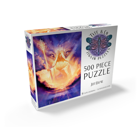 Lion Of Judah Jesus - Jeff Haynie 500 Jigsaw Puzzle box view2