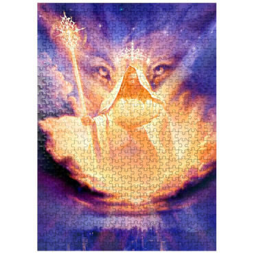 puzzleplate Lion Of Judah Jesus - Jeff Haynie 500 Jigsaw Puzzle