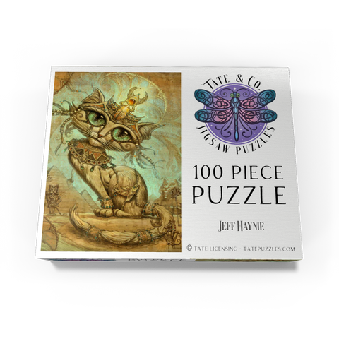 Cleopatra Egyptian Cat - Jeff Haynie 100 Jigsaw Puzzle box view3
