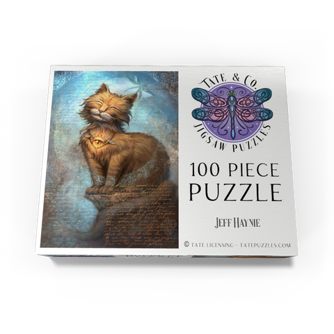 Eyes Of Faith Praying Cat - Jeff Haynie 100 Jigsaw Puzzle box view3